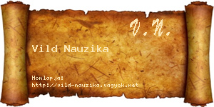 Vild Nauzika névjegykártya